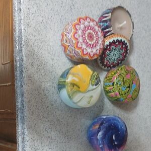 Colorful Decorative Candle Set